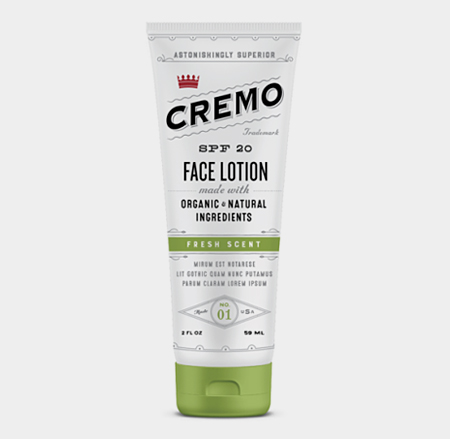 Cremo SPF 20 Face Lotion