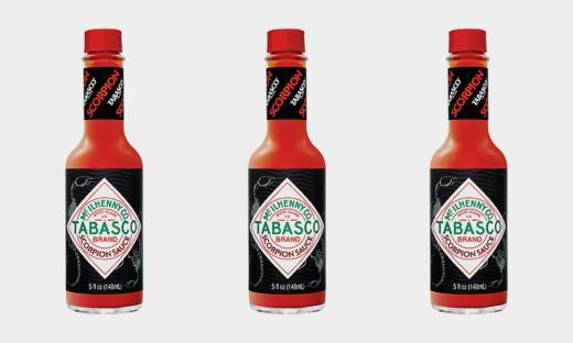 Tabasco Scorpion Hot Sauce Cool Material