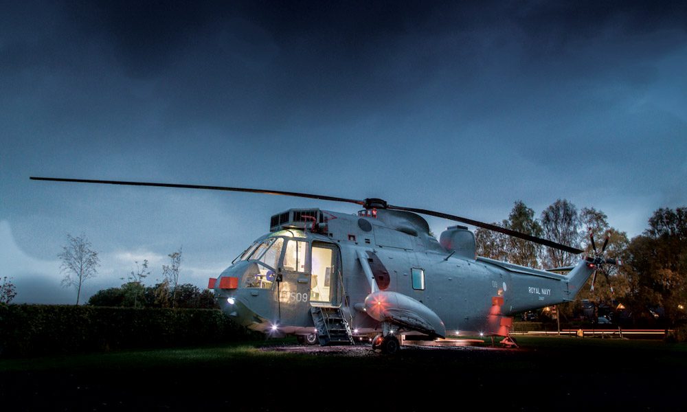 Helicopter Glamping Is Now a Thing in Scotland