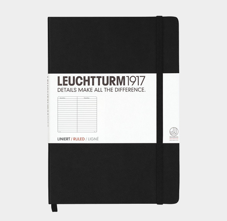 Leuchtturm1917 Medium Sized Hardcover Notebook