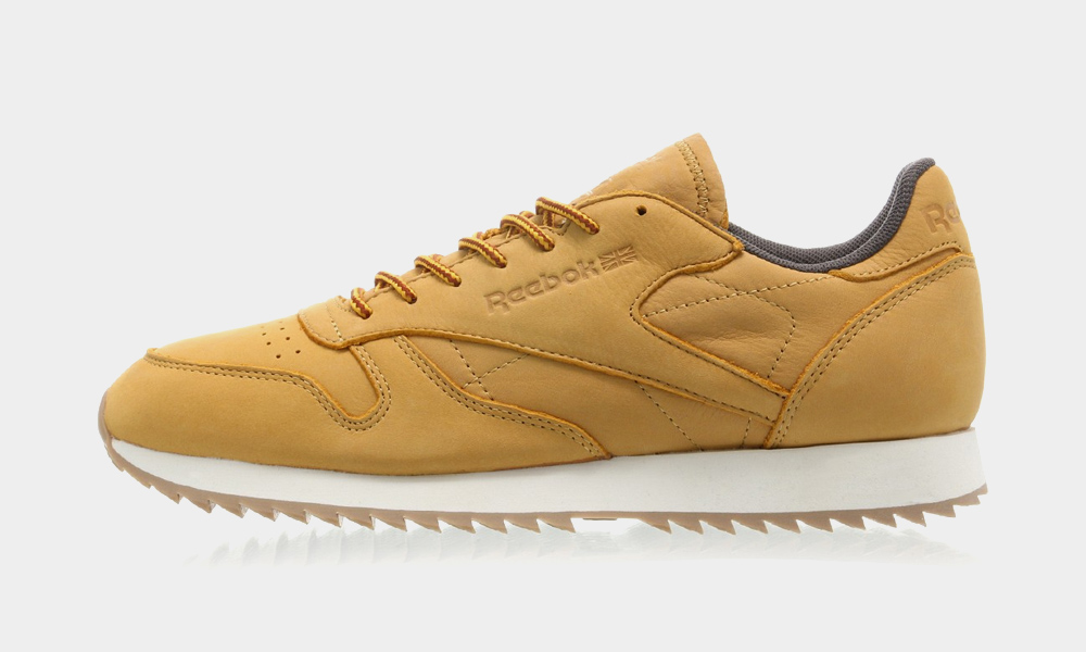 Reebok’s Leather Ripple Wheat Sneakers are Inspired by Work Boots