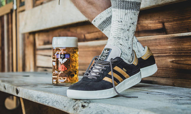 The adidas München ‘Oktoberfest’ Sneakers are Puke and Beer Resistant