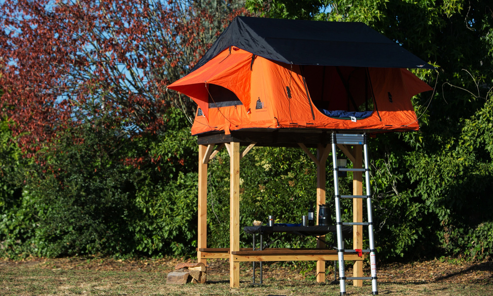 SkyCamp Is an Elevated Tent