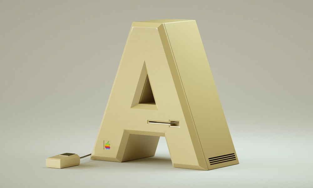 The Electronic Alphabet Features Some of the Most Well-Known Brands
