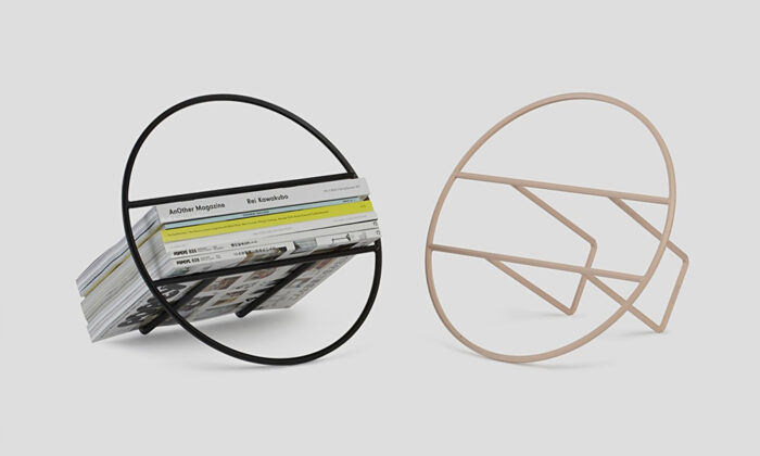 Hoop Magazine Rack