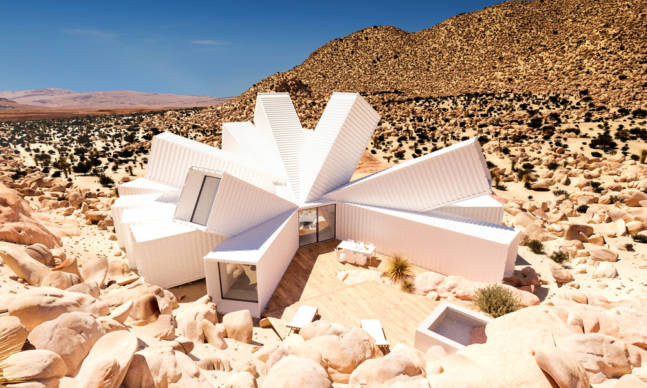 Whitaker Studio’s Joshua Tree Residence Is an Explosion of Shipping Containers