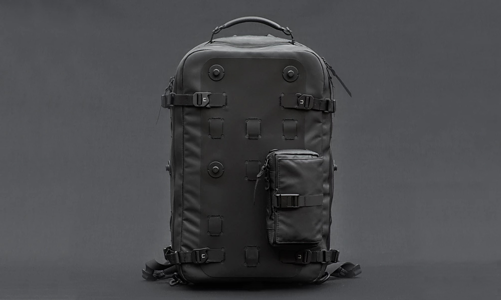 Black Ember Citadel Modular Backpacks | Cool Material
