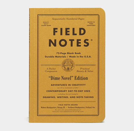 Field Notes Dime Novel Notebooks