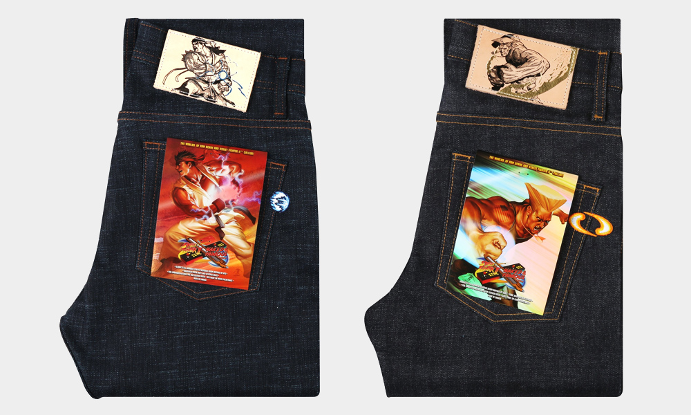 Naked & Famous Made Jeans Inspired by ‘Street Fighter’