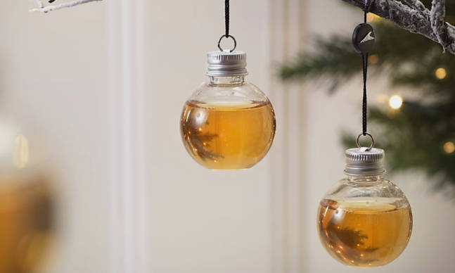 These Ornaments are Filled With Whisky