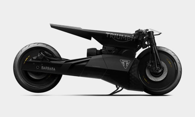 Barbara Custom Motorcycles Triumph E ‘Black Matter’