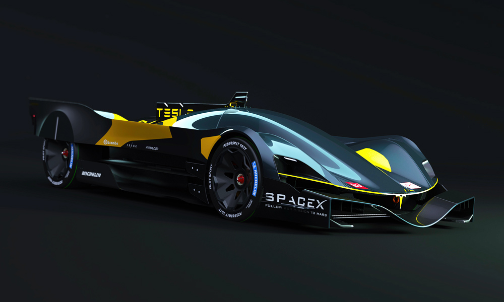 Tesla Le Mans 2030 Race Car