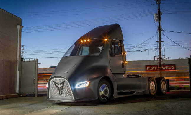 Thor Trucks Electric Semi