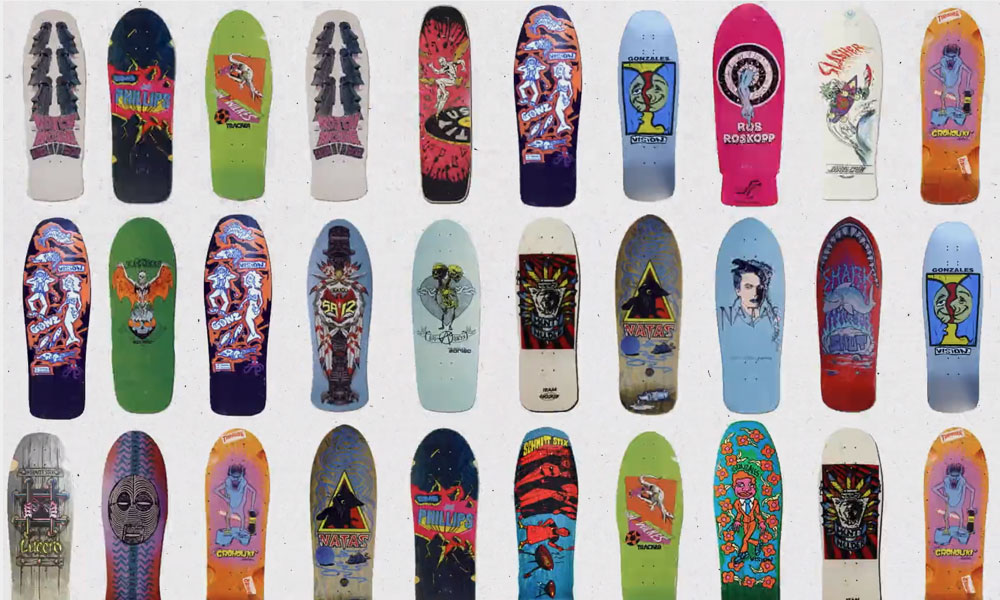 A Very Loose History of Skateboard Shapes