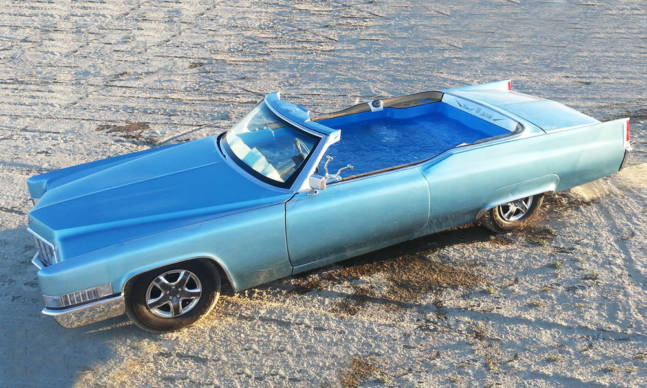 1969 Cadillac De Ville Hot Tub Car
