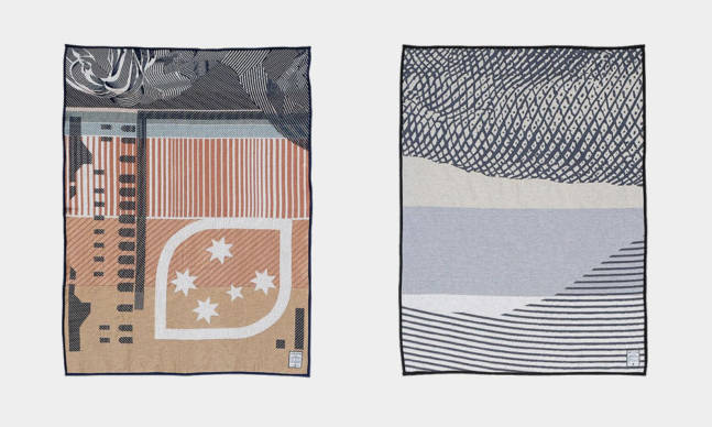 Hiller Dry Goods Currency Blankets