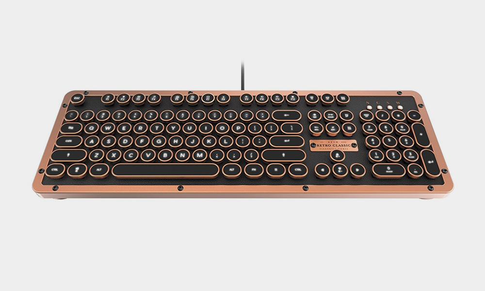 This Azio Keyboard Is Inspired by Vintage Typewriters