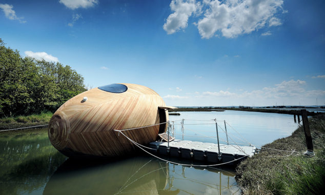 Living on Water: Contemporary Houses Framed by Water | Cool Material : The incredible picture depicting a beautiful scenery. Its tones are striking and mix flawlessly. Its arrangement is wonderful, and the details are highly defined.