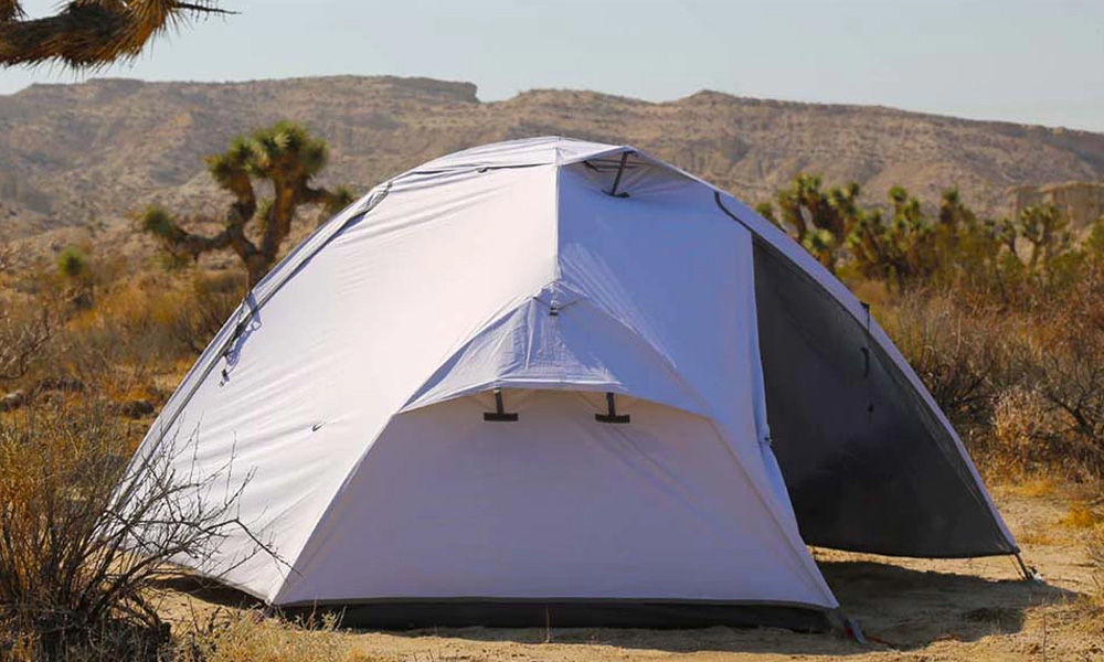The Siesta2 Tent Blocks Heat and Light