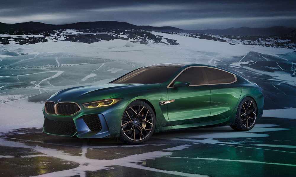 The BMW M8 Gran Coupe Concept Is Inspired by the Northern Lights