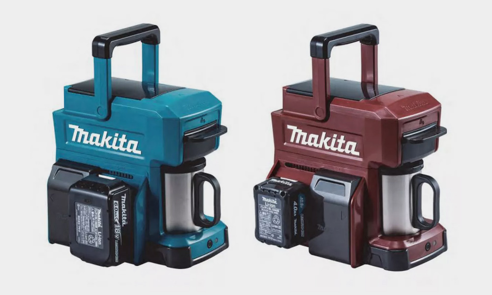 This Coffee Maker Runs on Power Tool Batteries