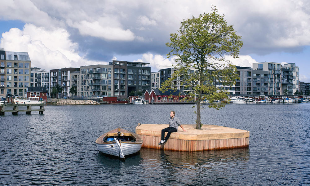 Copenhagen Is Installing a Series of Floating Parks