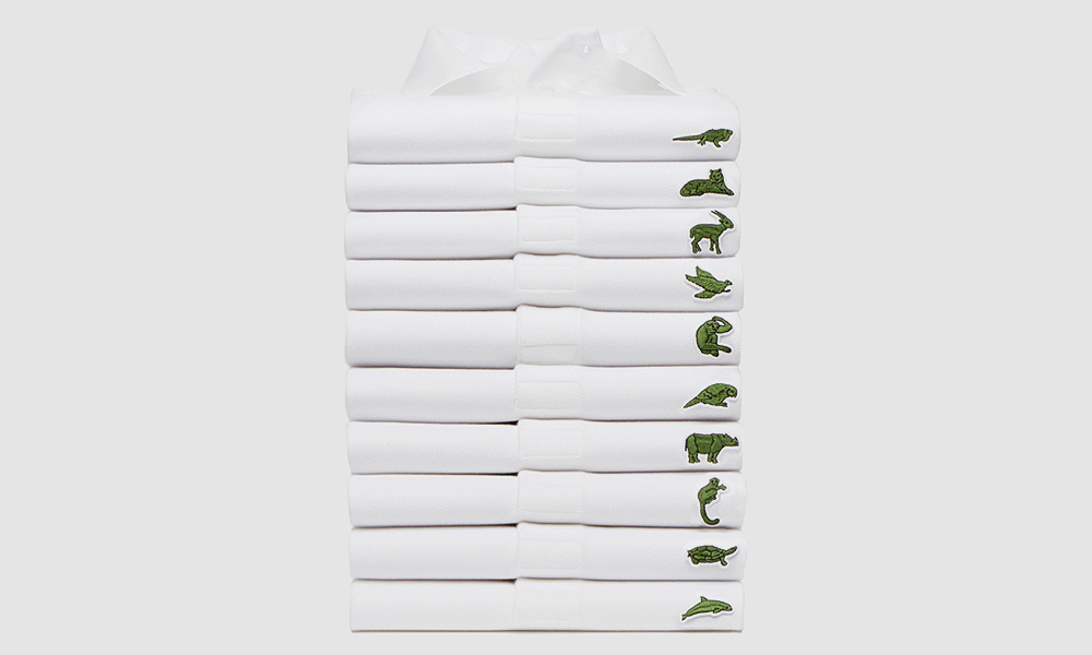 Lacoste Is Replacing the Iconic Crocodile with Endangered Species