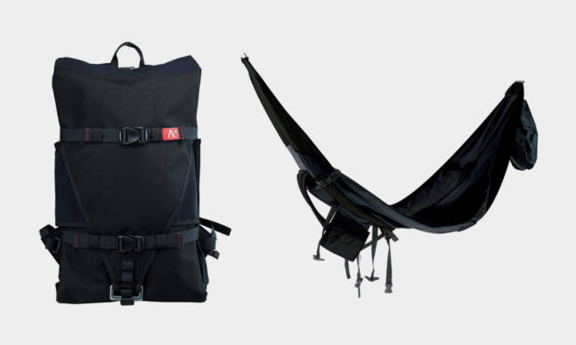 The NOMAD Hammock Converts Into a Backpack