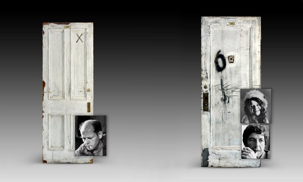 Own-a-Door-From-a-Famous-Artists-Home-at-the-Chelsea-Hotel-2