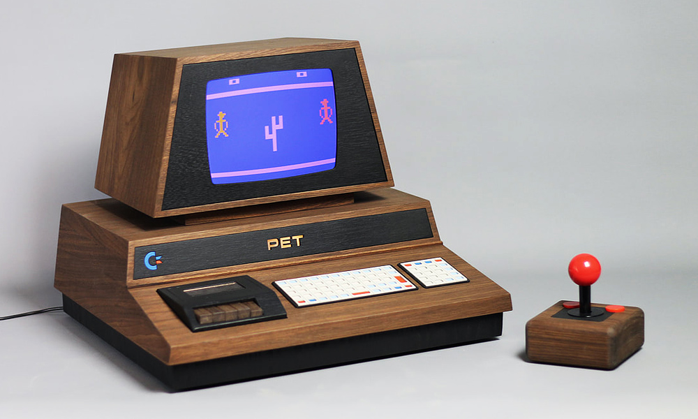 retro video game console