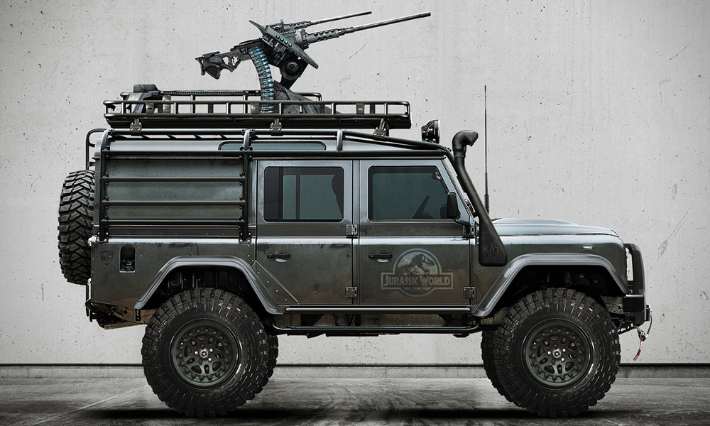 Island Defender Re-Imagined the Truck From ‘Jurassic World’ as a Land Rover
