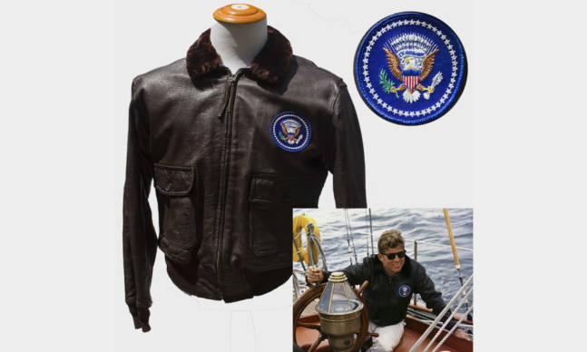 JFK’s Leather Bomber Jacket