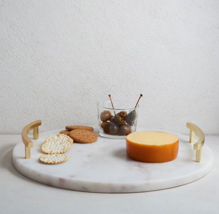 Marble-Brass-Round-Cheese-Board
