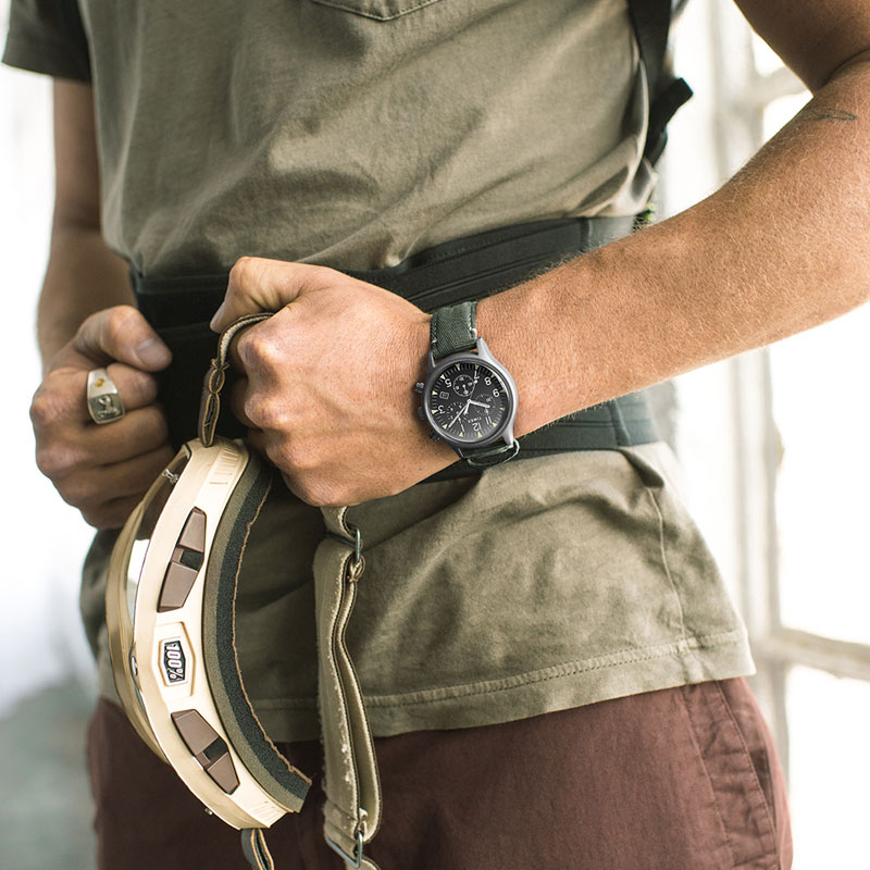 The Timex MK1 Steel Chronograph Is Built for Everyday Maneuvers