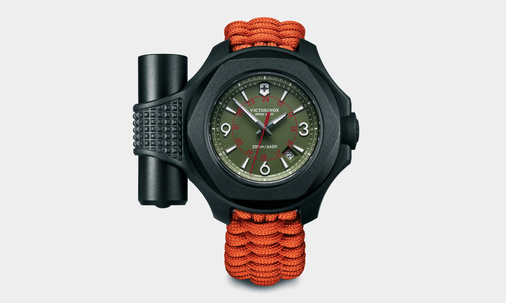 The Victorinox I.N.O.X. Carbon Limited Edition Watch Comes With a USB Flashlight