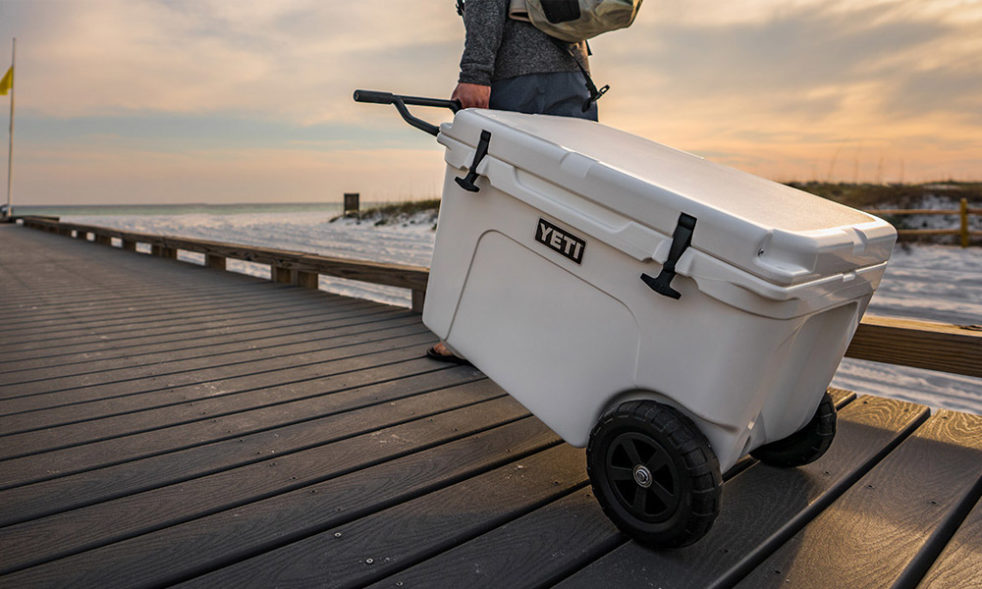 YETI Finally Decided to Put Wheels on a Cooler Cool Material