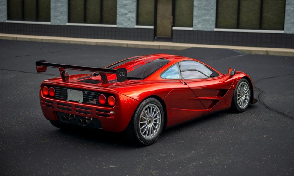 Mclaren f1 lm specification