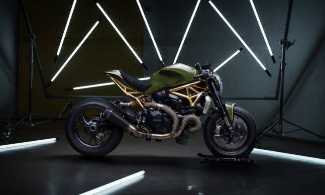 Diamond Atelier’s Ducati Monster Is Built With 24K Gold