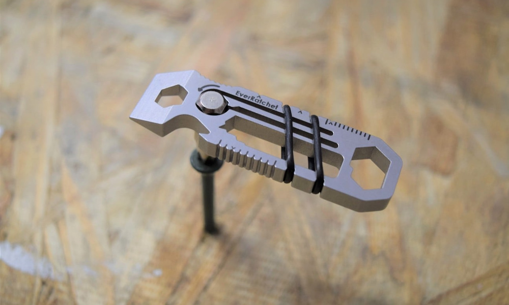 EverRatchet Is a Ratcheting Keychain Tool