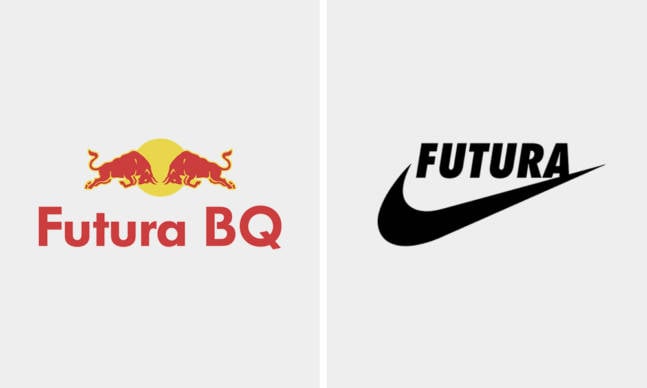 Famous Logos Redesigned with Their Font Names