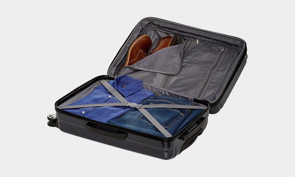amazonbasics hardshell spinner