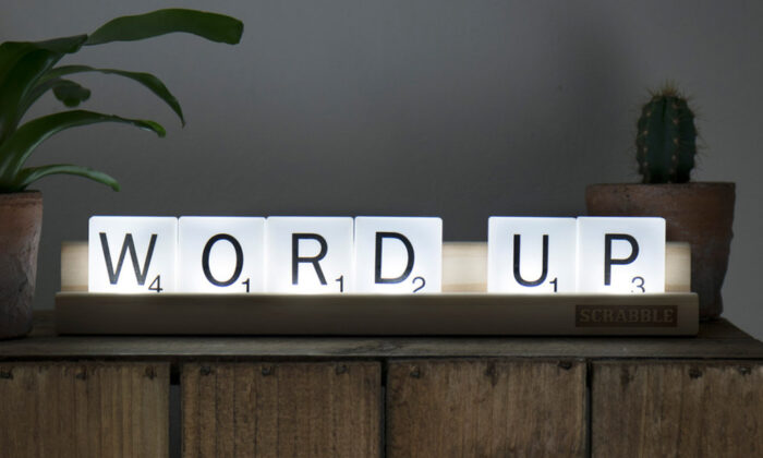 Scrabble Tile Lights