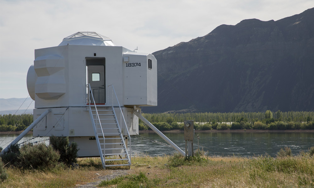 This Tiny Home Is Modeled After a Lunar Lander