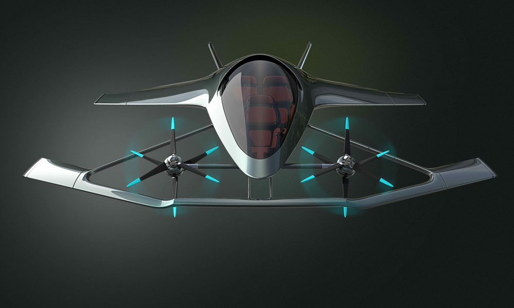 Aston Martin Volante Vision Aircraft Concept
