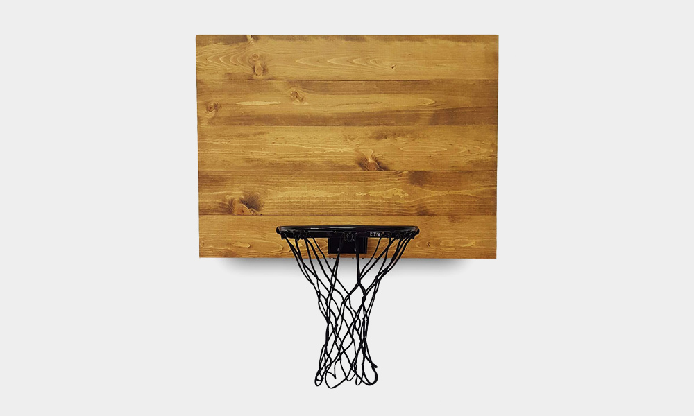 Blue Fox Indoor Wood Basketball Hoops