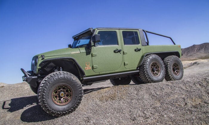 Bruiser Conversions 6×6 Jeep Wrangler Pickup