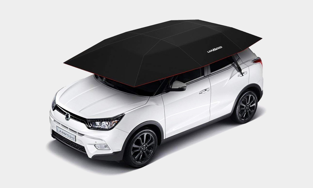 This Automatic Car Tent Will Protect Your Vehicle from the Elements
