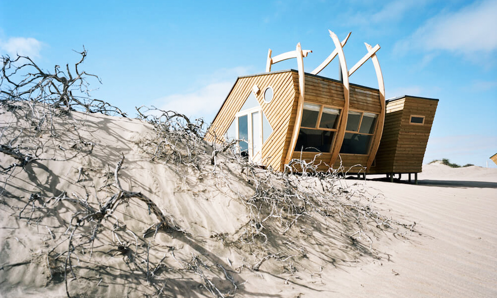 Safari Lodges Built to Look Like Shipwrecks