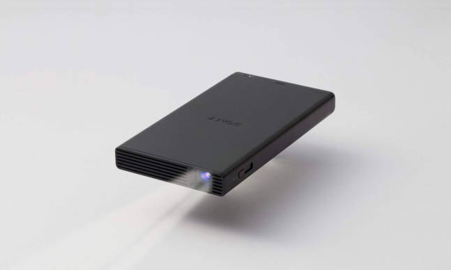 This Portable Sony Projector Sets up in 5 Seconds