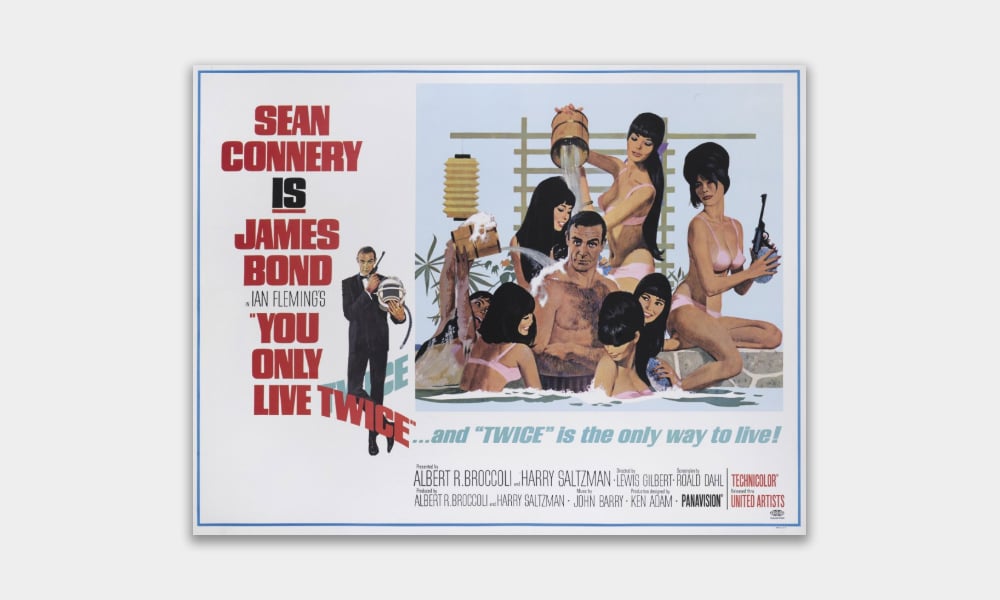 A Collection of Old Bond Posters Is Up for Auction
